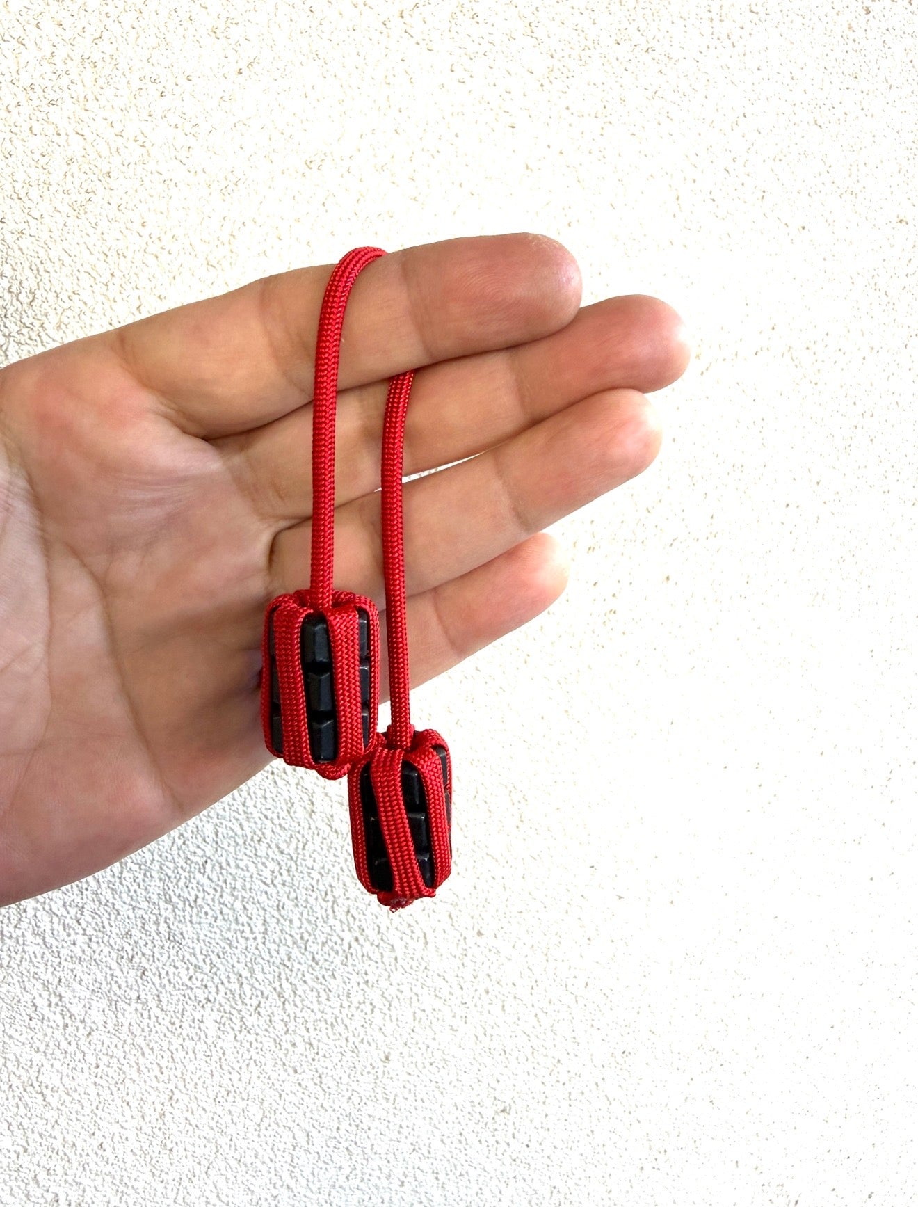 Paracord Wrapped Hex Nut Begleri / Skill Toy