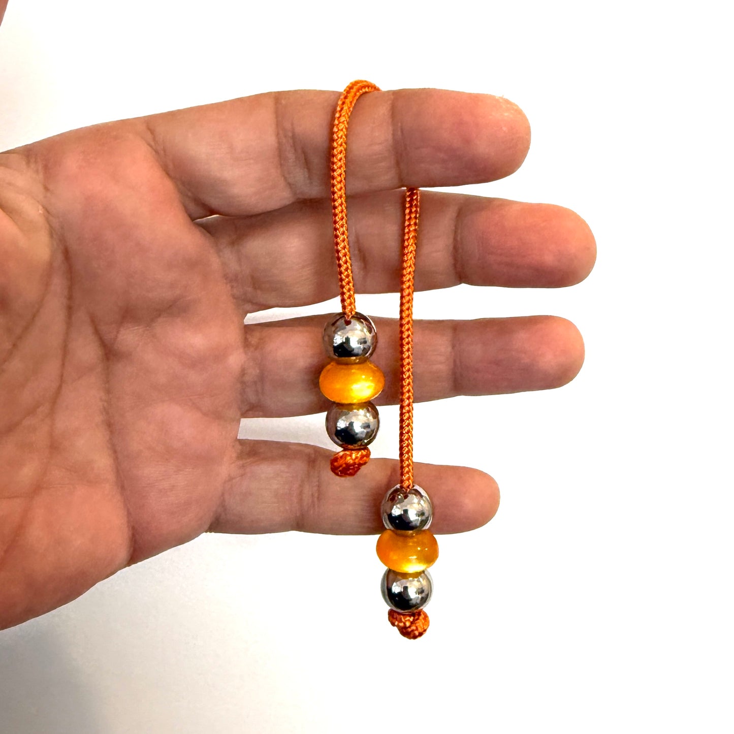 Stainless Steel & Resin Begleri / Skill Toy / Sensory Toy