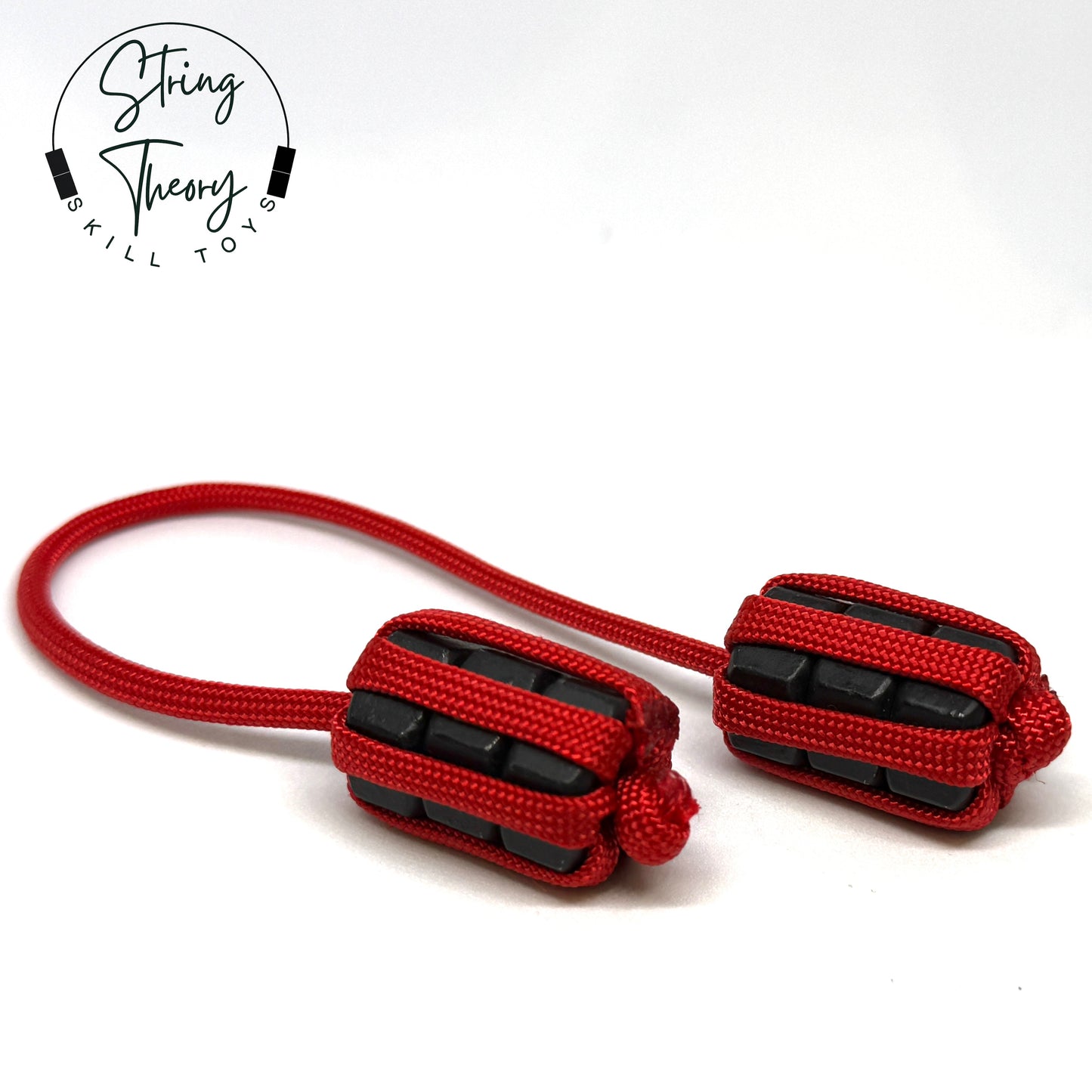 Paracord Wrapped Hex Nut Begleri / Skill Toy