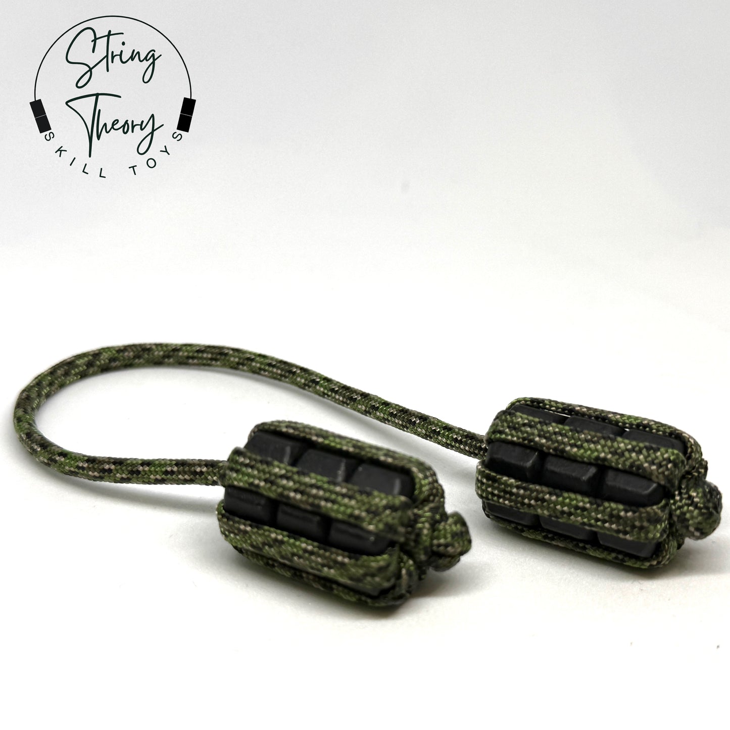 Paracord Wrapped Hex Nut Begleri / Skill Toy