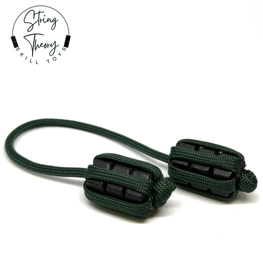 Paracord Wrapped Hex Nut Begleri / Skill Toy
