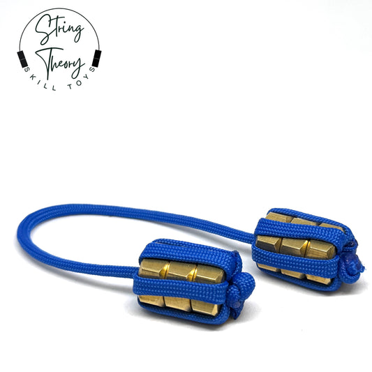 Paracord Wrapped Hex Nut Begleri / Skill Toy