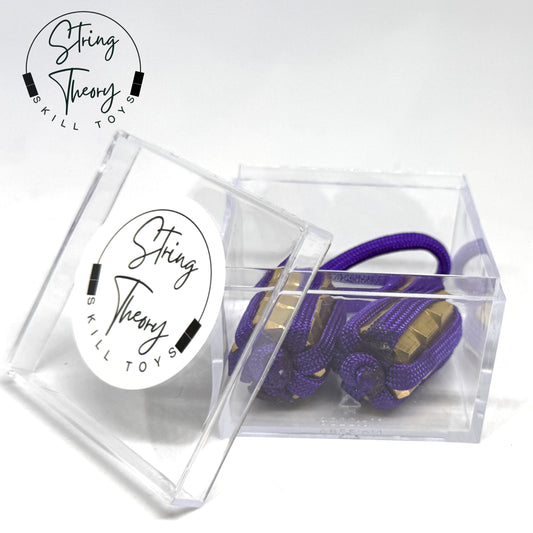 Paracord Wrapped Hex Nut Begleri / Skill Toy