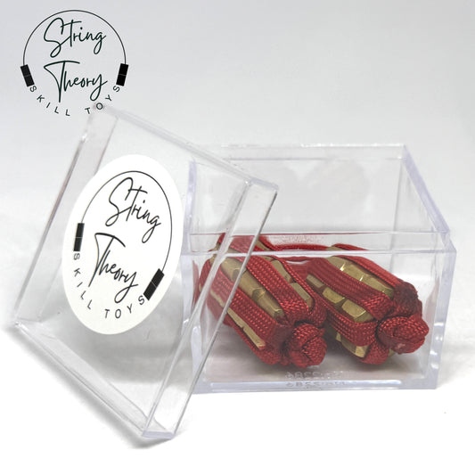 Paracord Wrapped Hex Nut Begleri / Skill Toy