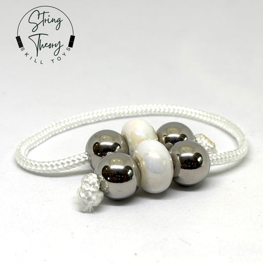 Stainless Steel & Resin Begleri / Skill Toy / Sensory Toy